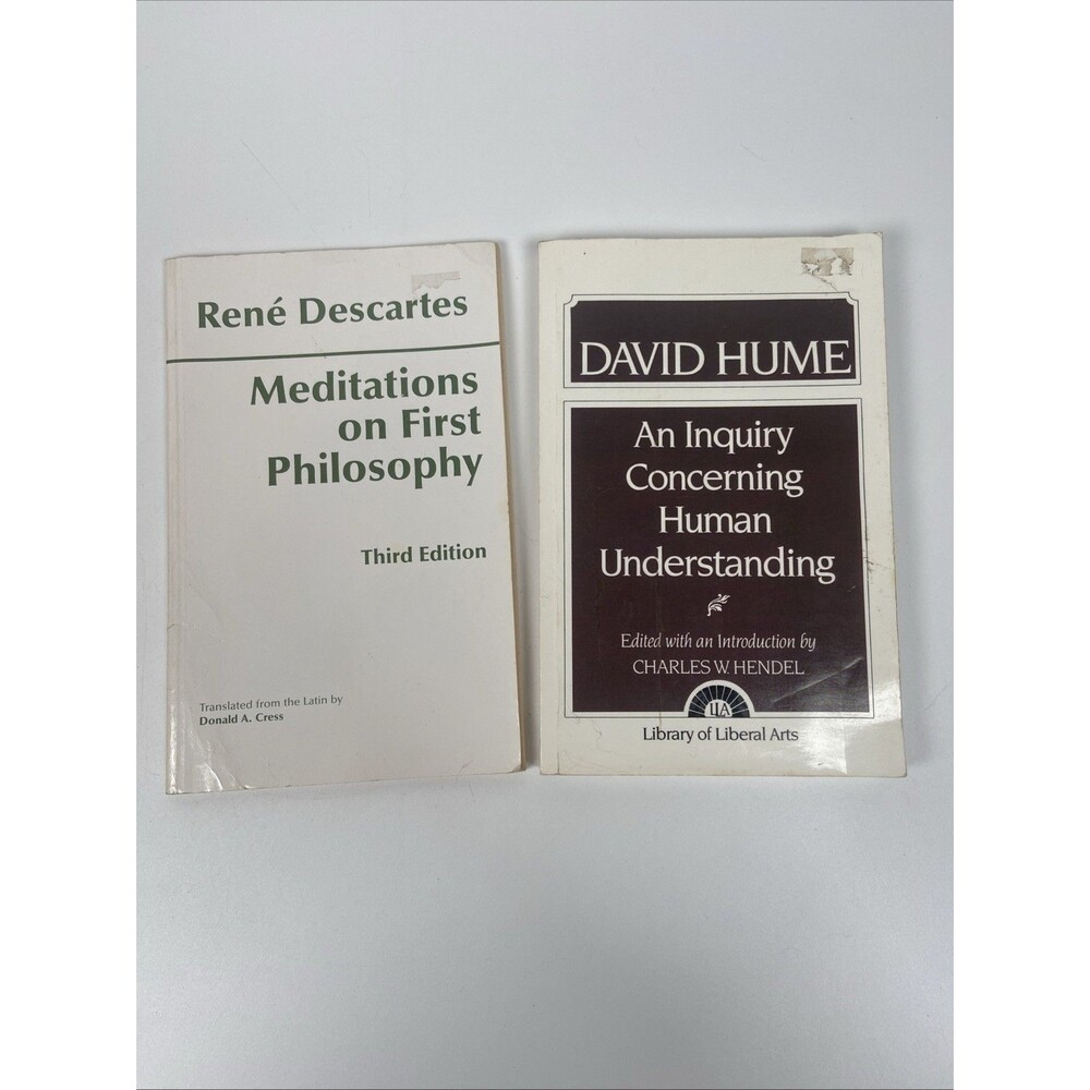 An Inquiry Concerning Human Understanding David Hume Rene Descartes Philosophy 2